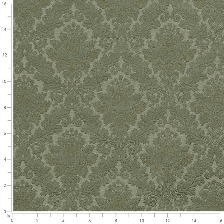 D3570 Olive Damask 2