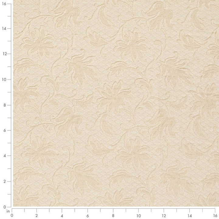 D3552 Cream Floral 2