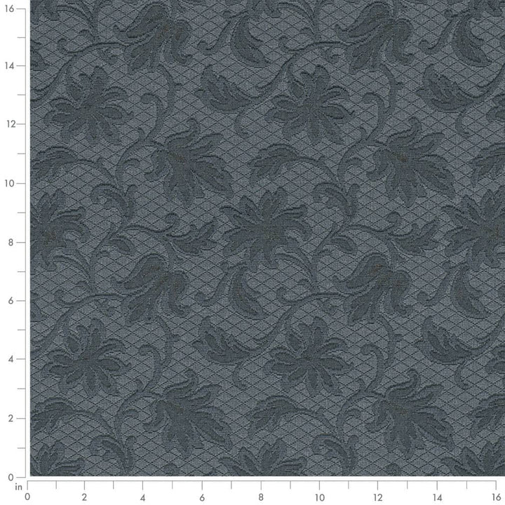 D3554 Indigo Floral 2