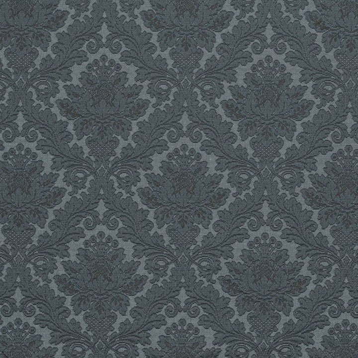 D3568 Indigo Damask 1