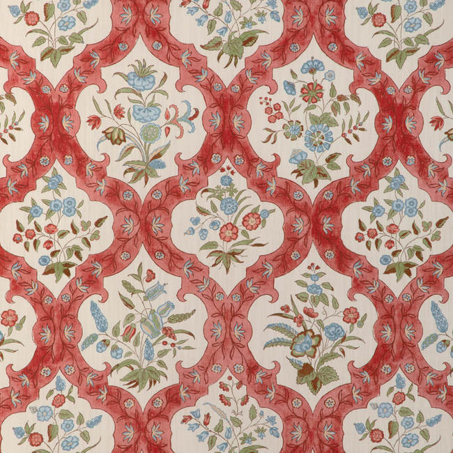 BRUNSCHWIG & FILS CADENET VENTOUX PRINT - RED/BLUE 8023102.195.0