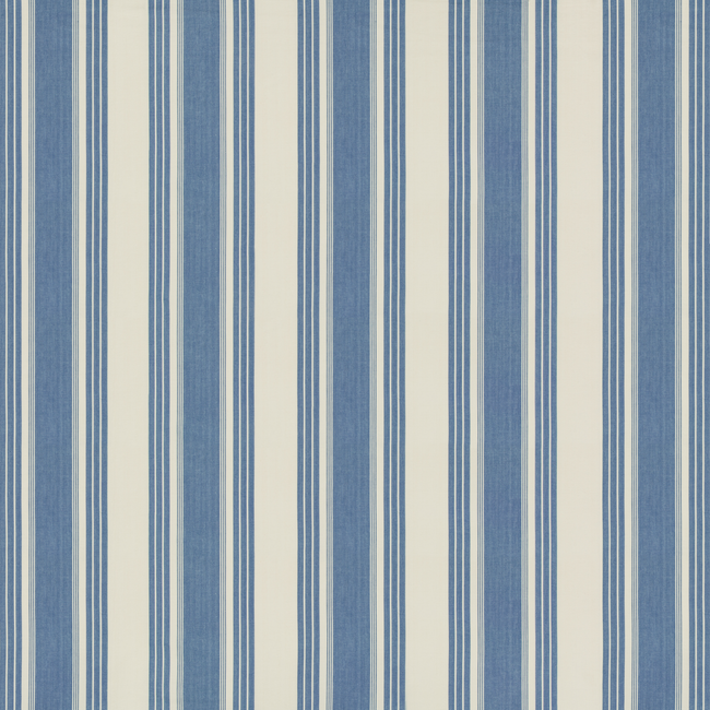 BRUNSCHWIG & FILS FOLIO FRANCAIS COLMAR STRIPE - FRENCH BLUE 8019110.15.0
