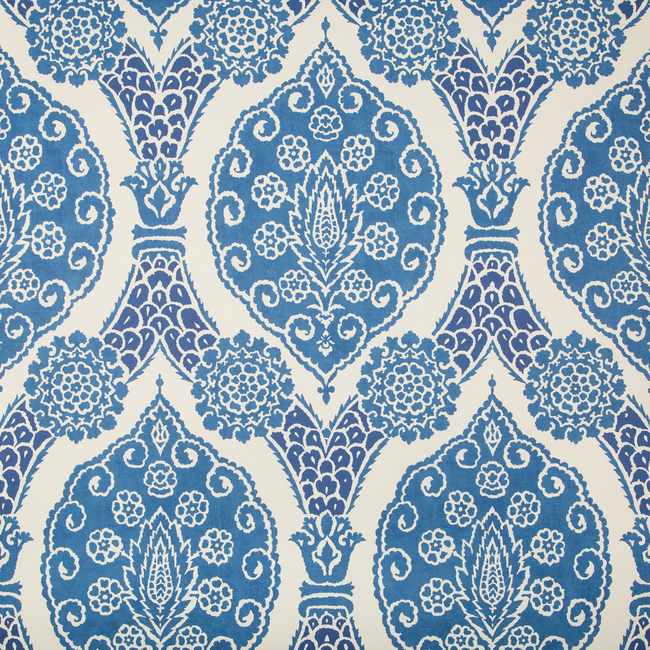 BRUNSCHWIG & FILS GRAND BAZAAR WALLPAPERS SUFERA - BLUE P8020103.55.0