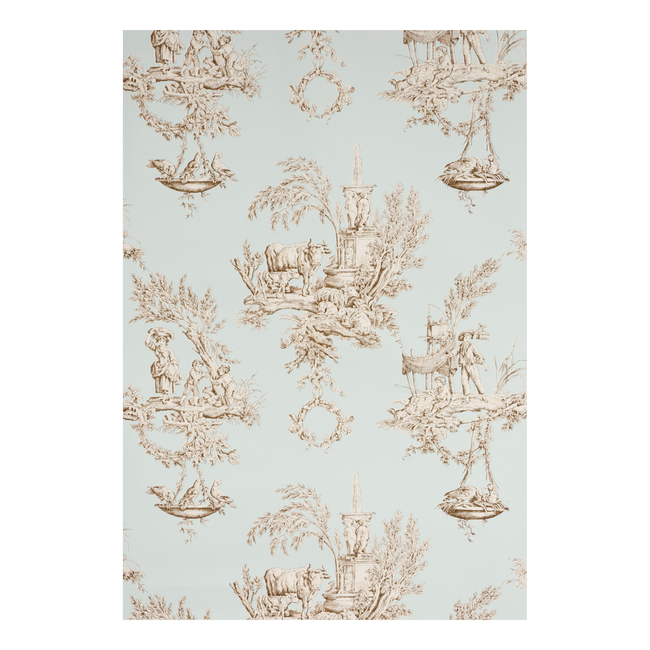 BRUNSCHWIG & FILS MATIN D'ETE - SKY/CHICKORY P8013132.156.0 - Discontinued