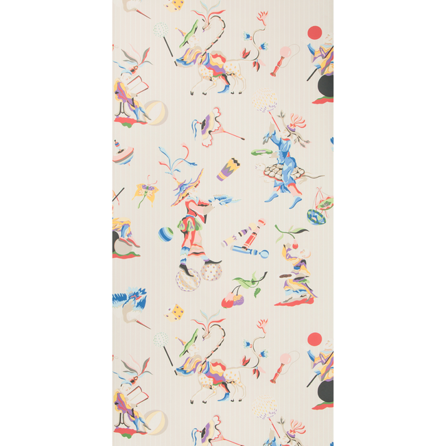 BRUNSCHWIG & FILS SUMMER PALACE WALLPAPERS CIRQUE CHINOIS - RED P8019114.958.0 - Discontinued