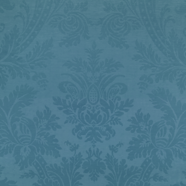 BRUNSCHWIG & FILS VIENNE SILKS ARNAUD DAMASK - BLUE 8023150.5.0