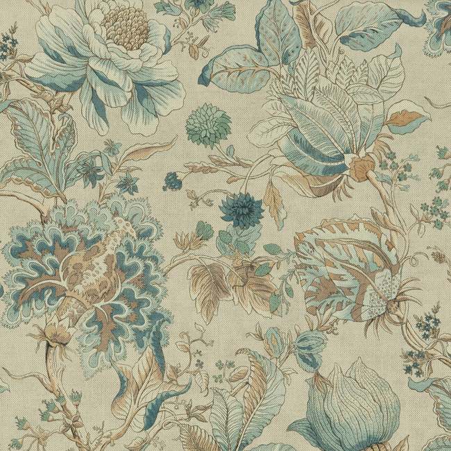 CLARKE & CLARKE CASTLE GARDEN SISSINGHURST - EAU DE NIL F1048/03.CAC.0