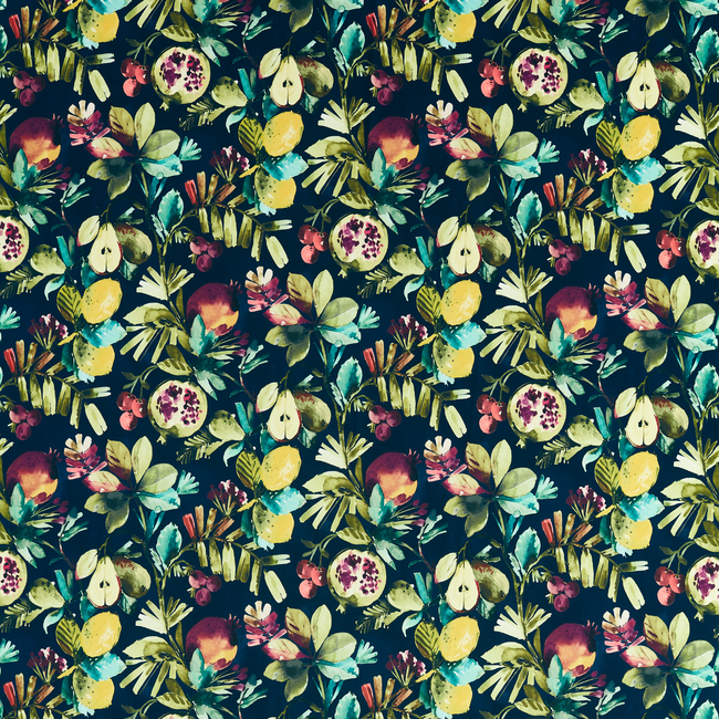 CLARKE & CLARKE STUDIO G FOR C&C AMAZONIA FRUTA - MIDNIGHT VELVET F1515/01.CAC.0