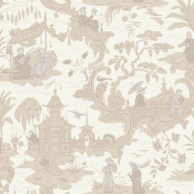 COLE & SON ANTHOLOGY CHINESE TOILE - NEUTRAL 100/8039.CS.0