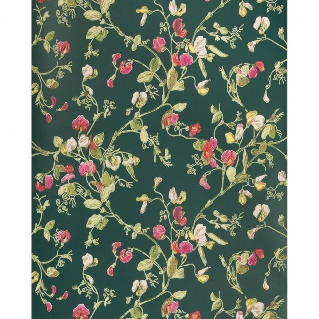 COLE & SON BOTANICAL BOTANICA SWEET PEA - CERISE/MAGEN/VRDN 115/11033.CS.0