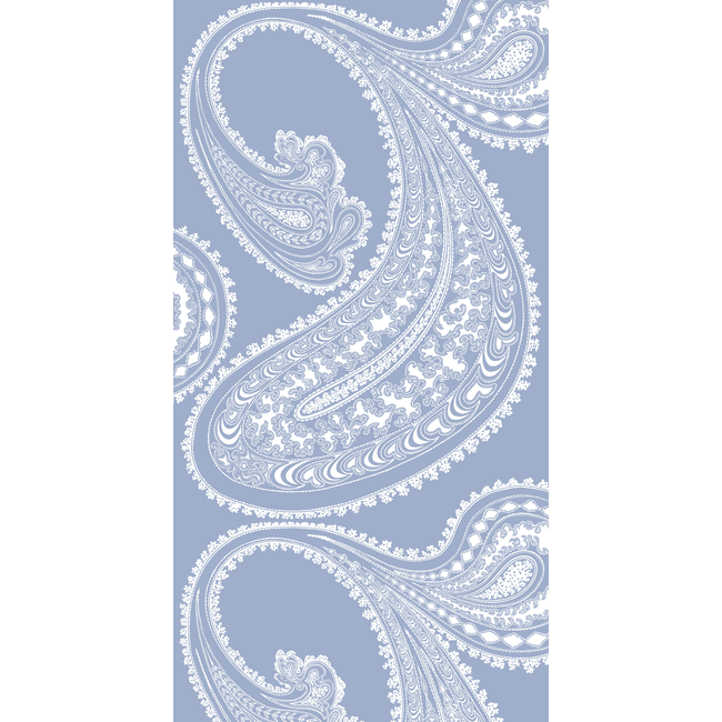 COLE & SON CONTEMPORARY RESTYLED RAJAPUR - WHT/DK BLUE 95/2014.CS.0