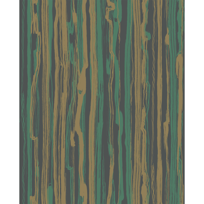 COLE & SON CURIO STRAND - TEAL & GOLD 107/7036.CS.0