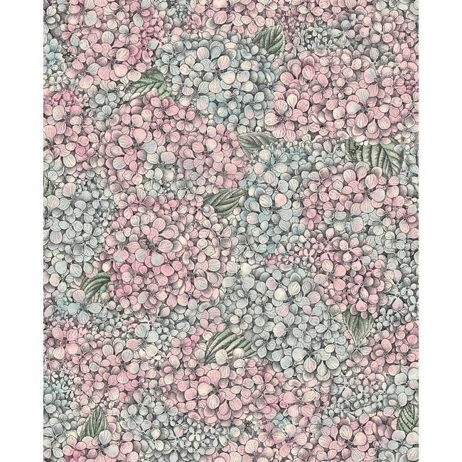 COLE & SON FORNASETTI SENZA TEMPO II ORTENSIA - PINK & BLUE 123/9045.CS.0
