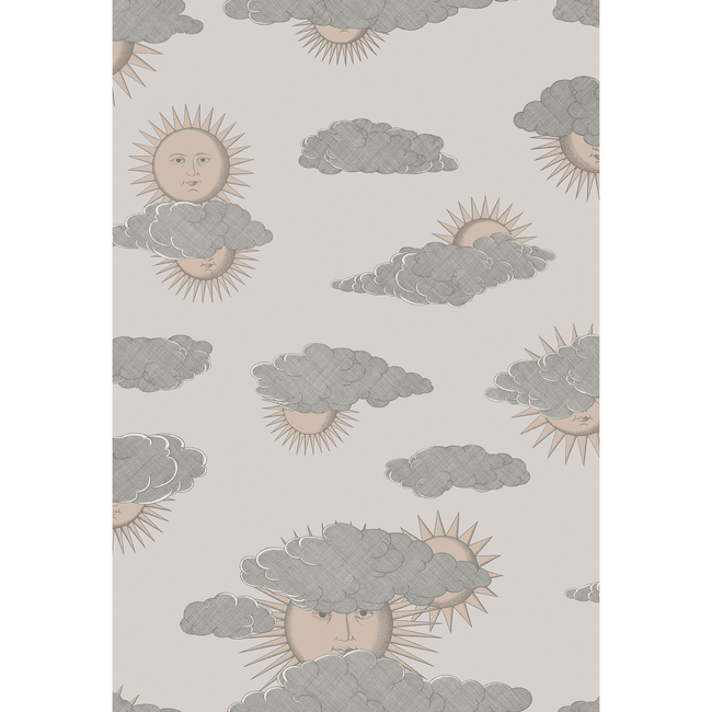 COLE & SON FORNASETTI SENZA TEMPO II SOLI E NUVOLE - BEIGE 123/2009.CS.0