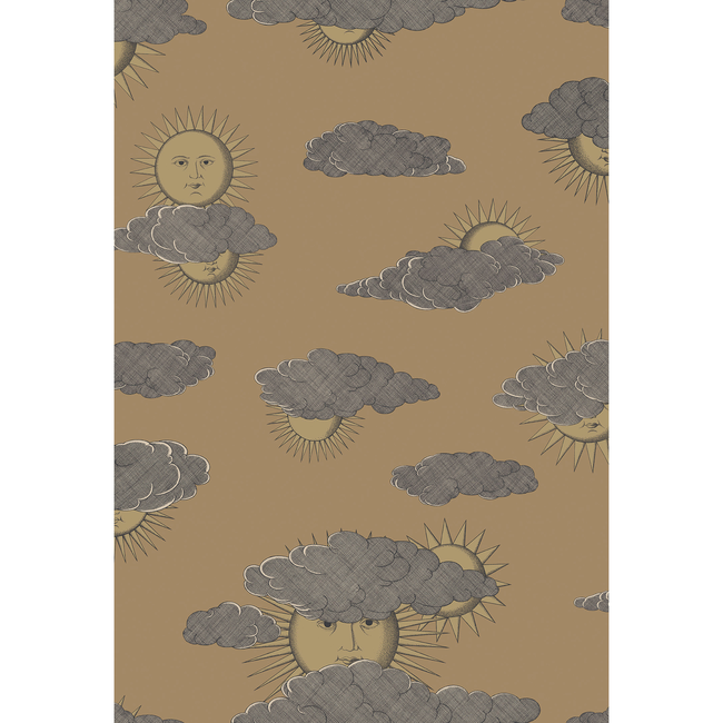 COLE & SON FORNASETTI SENZA TEMPO II SOLI E NUVOLE - GOLD 123/2011.CS.0