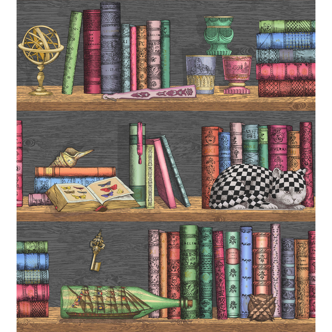 COLE & SON FORNASETTI SENZA TEMPO LIBRERIA - RICH MULTI 114/13025.CS.0