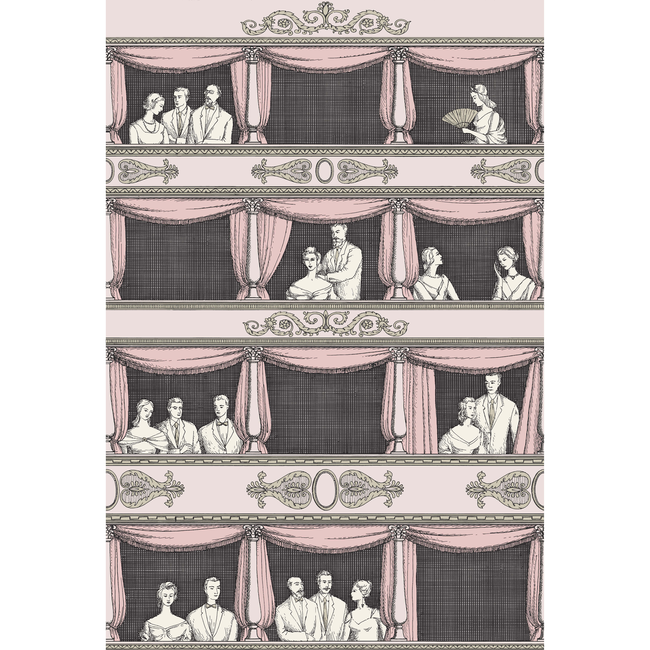 COLE & SON FORNASETTI TEATRO - BALLET SLIPPER 114/4008.CS.0