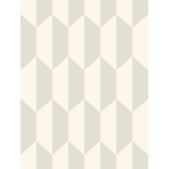 COLE & SON GEOMETRIC II TILE - WHITE AND STONE 105/12052.CS.0