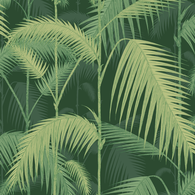COLE & SON ICONS PALM JUNGLE - LEAF GREEN 112/1003.CS.0