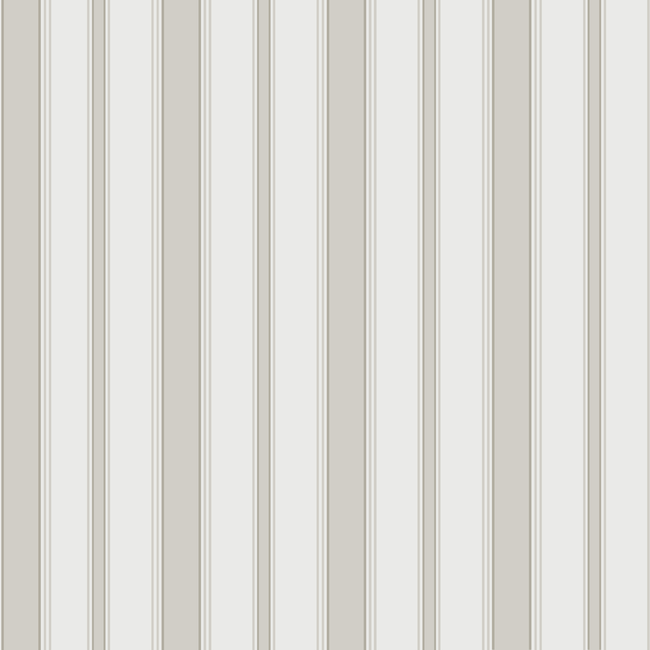 COLE & SON MARQUEE STRIPES CAMBRIDGE STRIPE - STONE/WHITE 110/8040.CS.0
