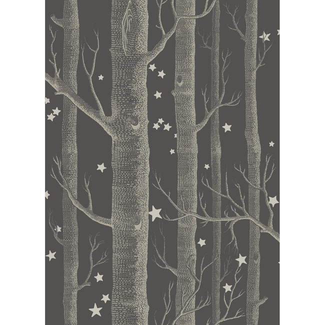 COLE & SON WHIMSICAL WOODS & STARS - CHARCOAL 103/11053.CS.0
