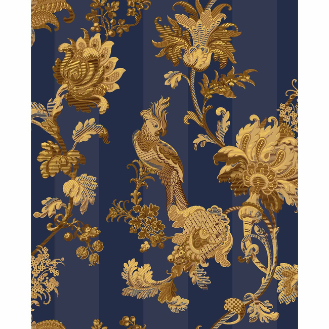 COLE & SON ZERZURA - ROYAL BLUE & GOLD 113/8024.CS.0