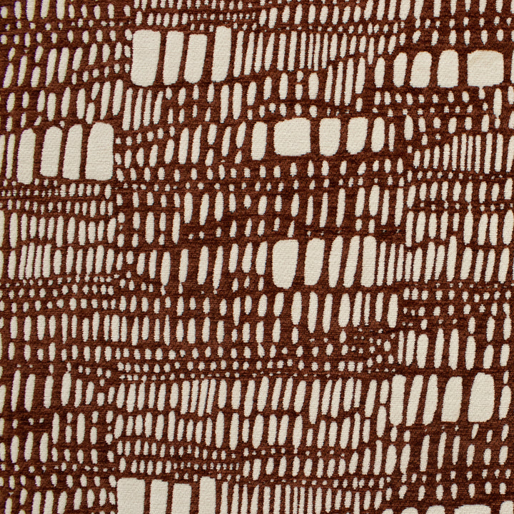Greenhouse Fabrics F4863 Redwood upholstery fabric in Redwood color, ideal for interior decor and furniture upholstery projects.