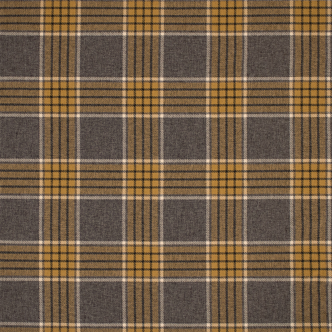 Greenhouse Fabrics F6166 Brass white upholstery fabric swatch