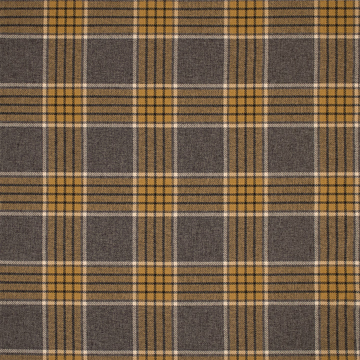 Greenhouse Fabrics F6166 Brass white upholstery fabric swatch
