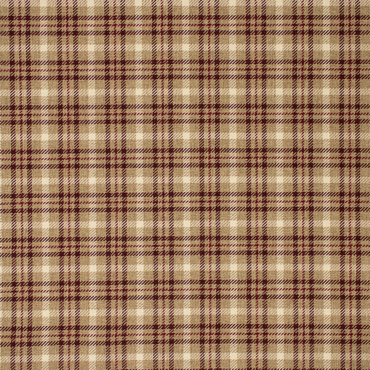 Greenhouse Fabrics F6176 Bordeaux white upholstery fabric swatch