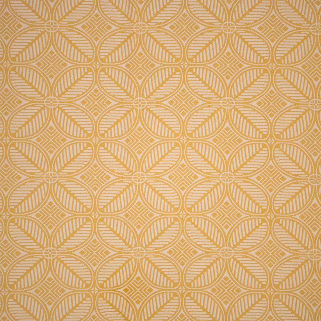 Greenhouse Fabrics F6261 Dandelion yellow outdoor fabric swatch