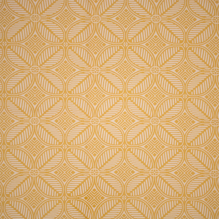 Greenhouse Fabrics F6261 Dandelion yellow outdoor fabric swatch