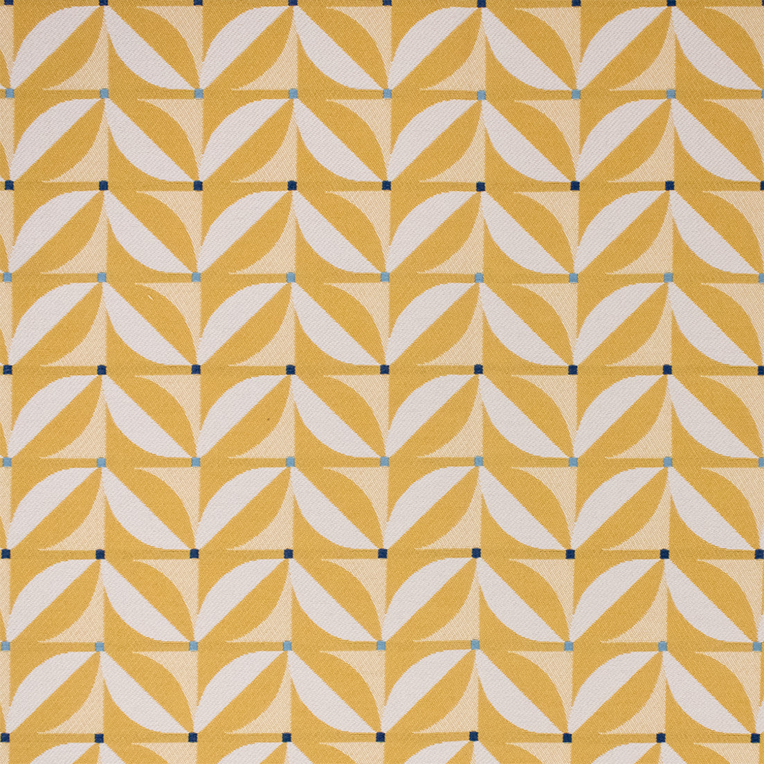 Greenhouse Fabrics F6264 Sunflower yellow outdoor fabric swatch