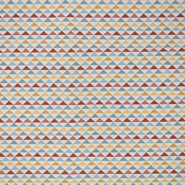Greenhouse Fabrics F6266 Carmine yellow outdoor fabric swatch