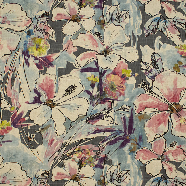 Greenhouse Fabrics F6280 Flannel purple upholstery fabric swatch