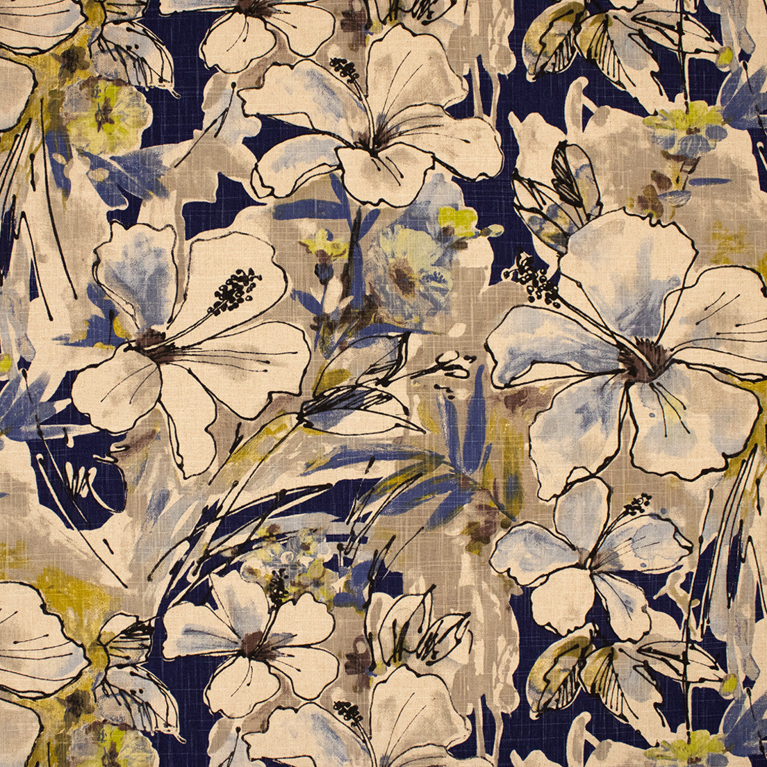 Greenhouse Fabrics F6332 Indigo green upholstery fabric swatch