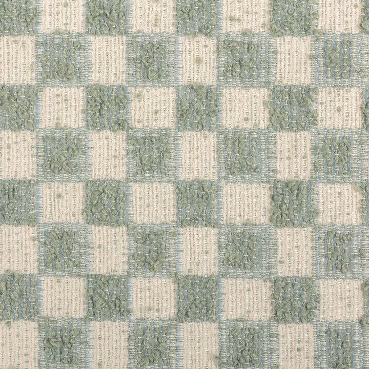 Greenhouse Fabrics F6343 Glass blue upholstery fabric swatch