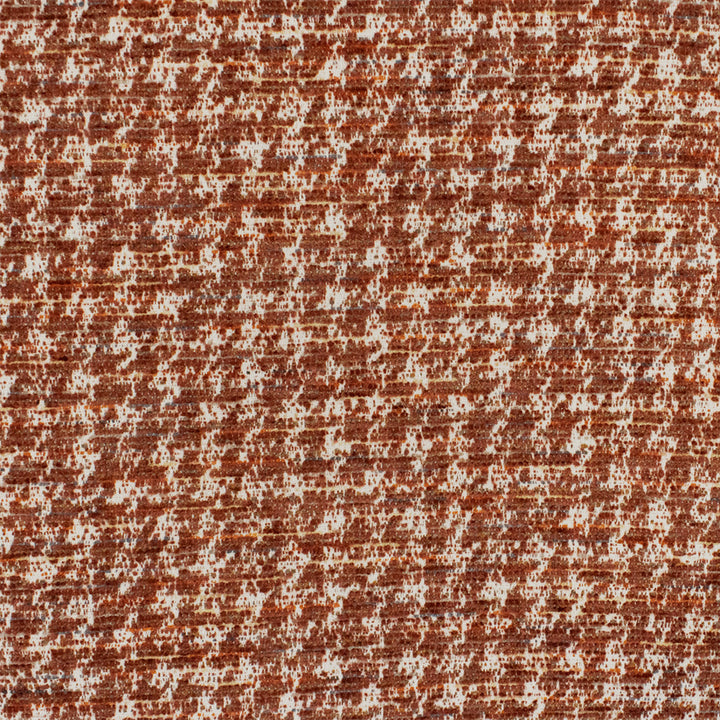 Greenhouse Fabrics F6534 Cinnamon white upholstery fabric swatch