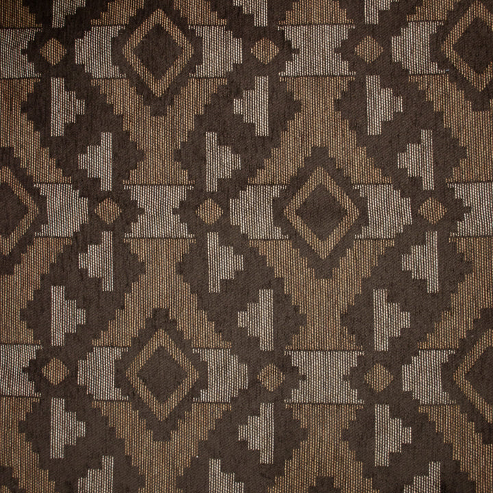 Greenhouse Fabrics F6620 Bark brown upholstery fabric swatch