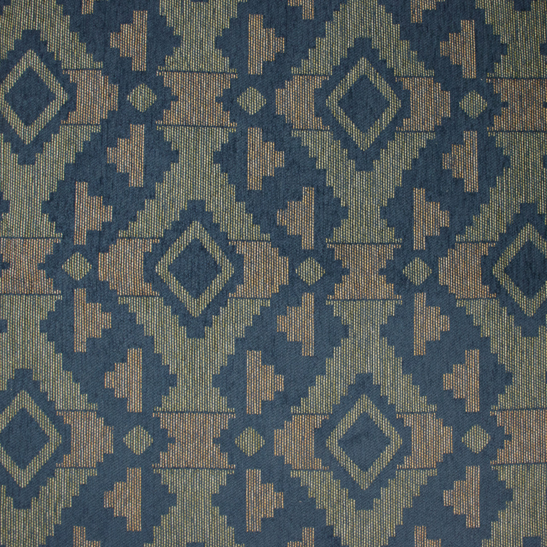 Greenhouse Fabrics F6629 Navy navy upholstery fabric swatch