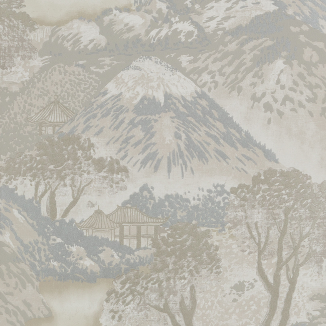 G P & J BAKER LANGDALE EDO - IVORY/SILVER BW45073.1.0 - Discontinued