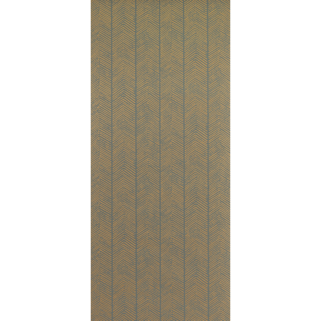 G P & J BAKER SIGNATURE II WALLPAPERS HERRINGBONE - CHARCOAL/BRONZE BW45085.5.0 - Discontinued