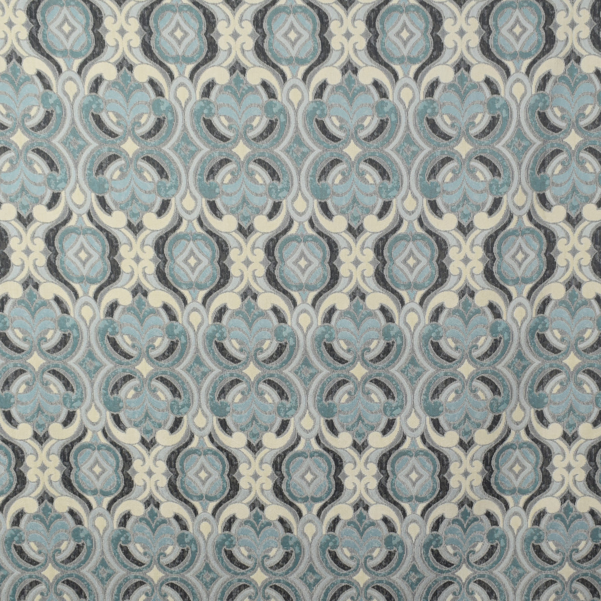 Blue upholstery fabric