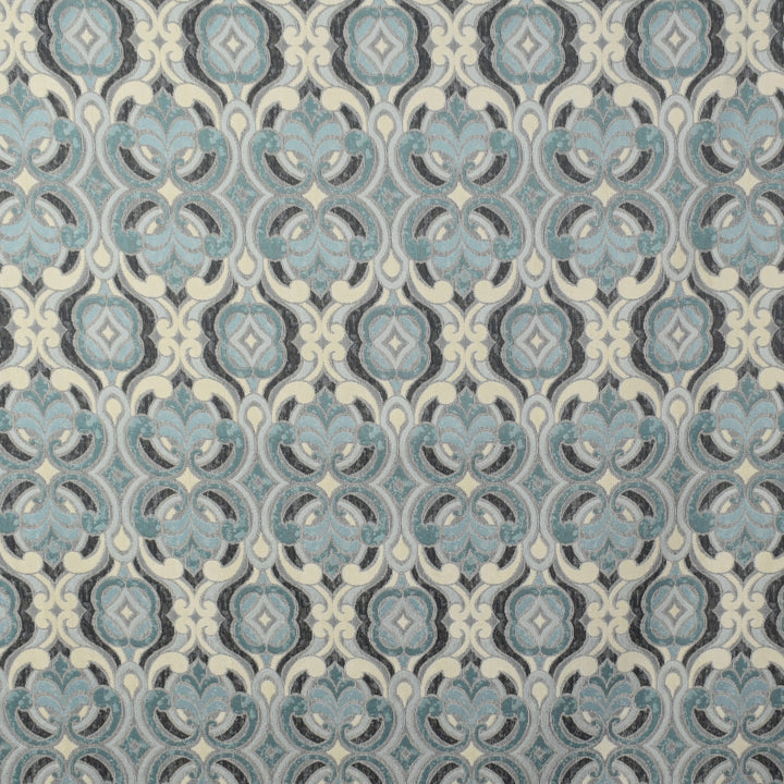 Blue upholstery fabric