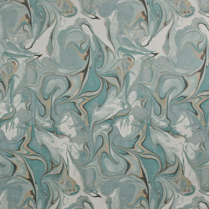 Teal upholstery fabric