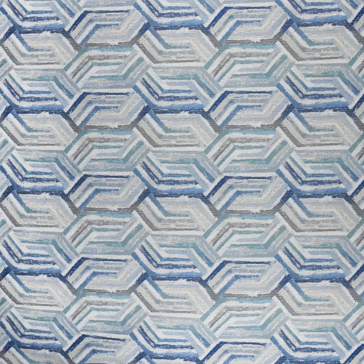 Blue upholstery fabric