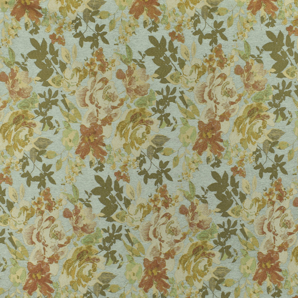 Blue upholstery fabric