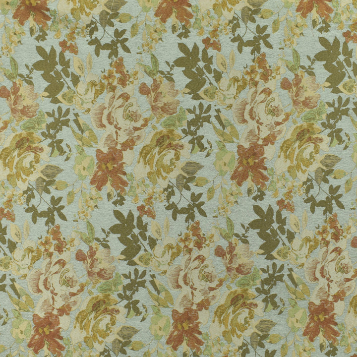 Blue upholstery fabric