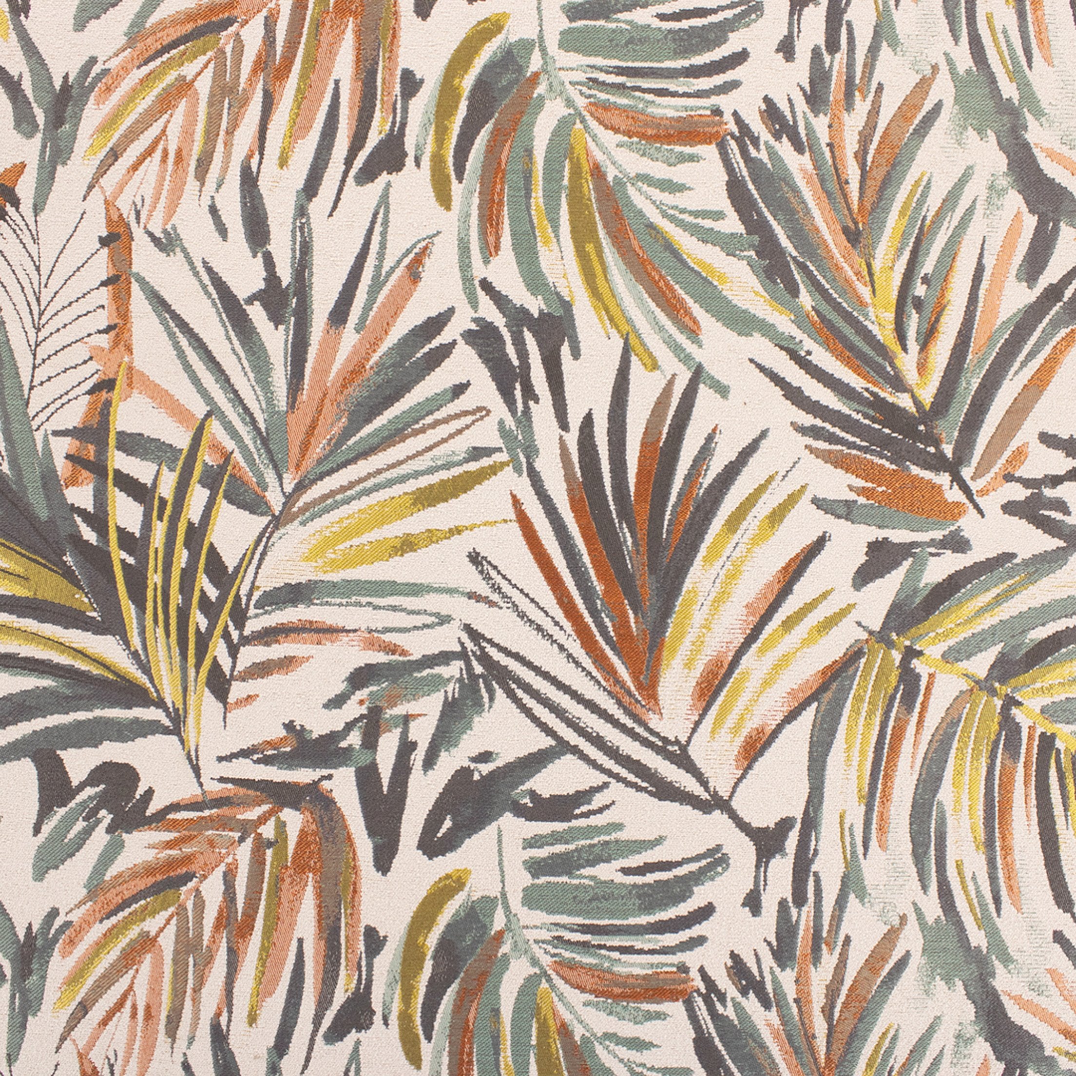 Orange upholstery fabric