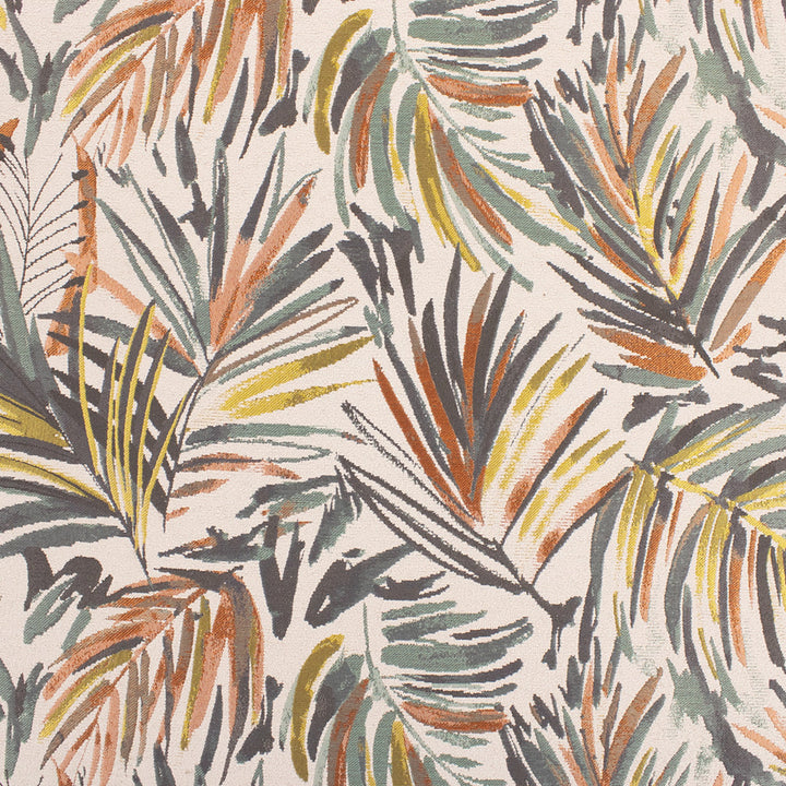 Orange upholstery fabric
